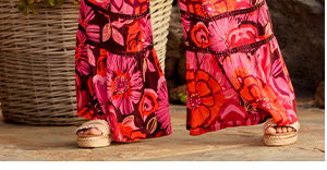 Fabulous Floral Wide Leg Trousers