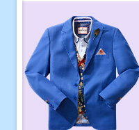 Brilliant Blue Blazer
