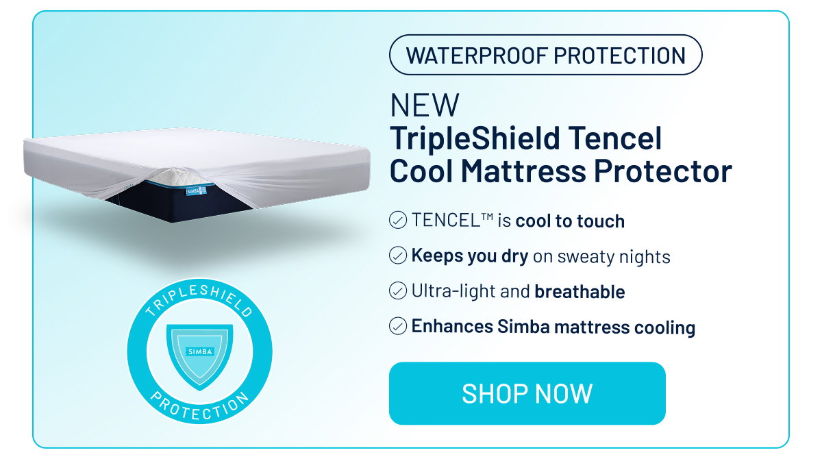 New TripleShield Tencel Cool Mattress Protector