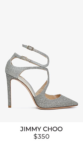 Jimmy Choo Gold Glitter Lancer 100 Heels Size 36.5