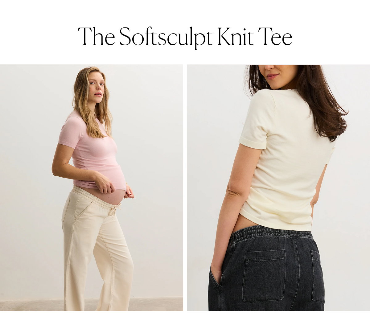 The Softsculpt Knit Tee