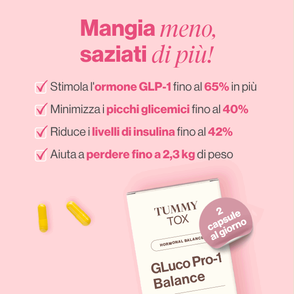 Mangia meno e saziati di più con GLuco PRO-1 Balance
