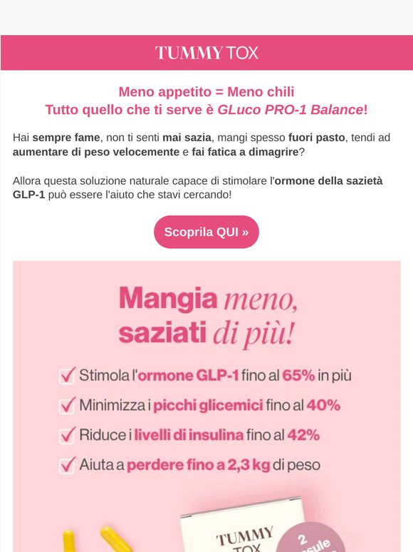 Mangia meno, saziati di più!