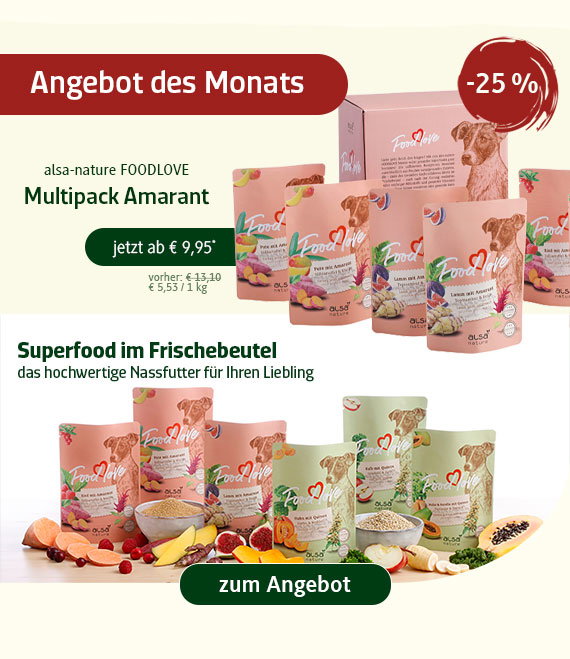 alsa-nature FOODLOVE Multipack Amarant