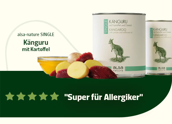 alsa-nature SINGLE
Känguru mit Kartoffel