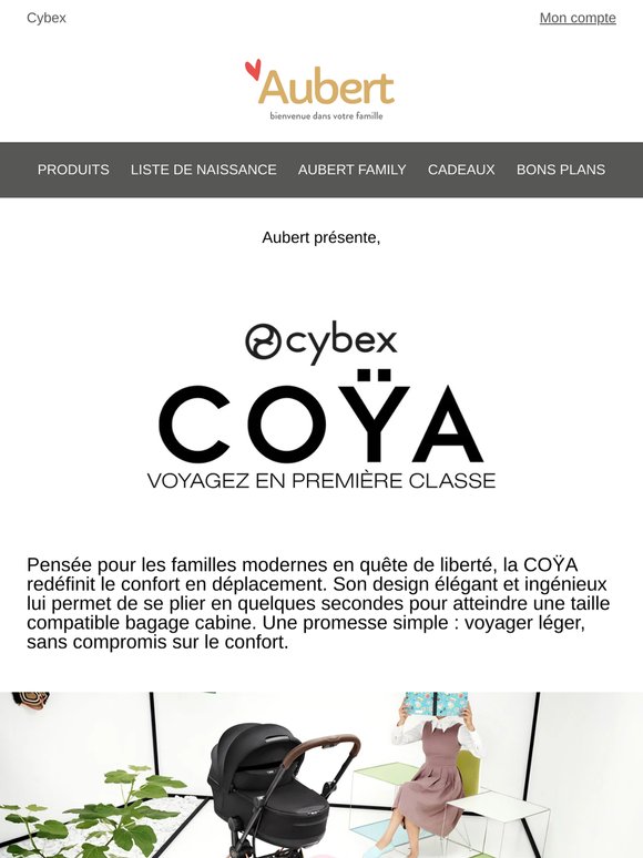 ✈️ Cybex : voyagez en 1ère classe