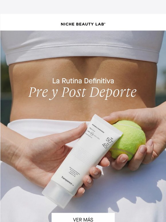 PRE & POST workout: la rutina que tu piel necesita ☀️ La combinación perfecta para entrenar al aire libre