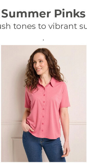 Short Sleeve Jersey Blouse