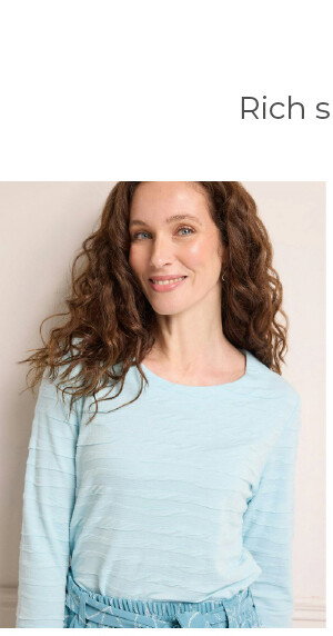 Textured Wave Jersey Top