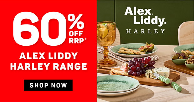 60% off RRP* Alex Liddy Harley Range