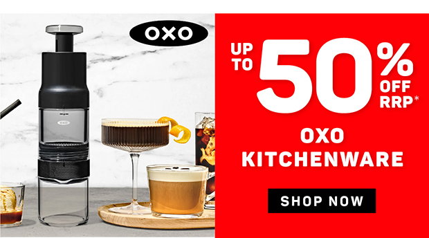 Up to 50% off RRP* Oxo Kitchenware