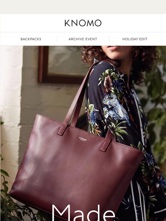 Totes that carry your whole day