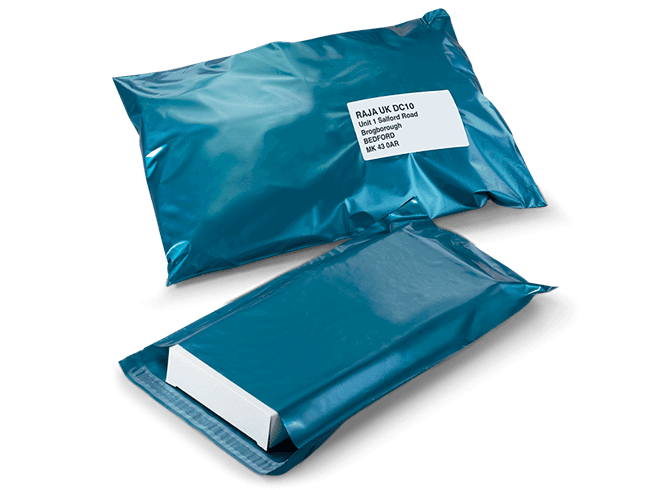 Mini pack plastic mailing bags