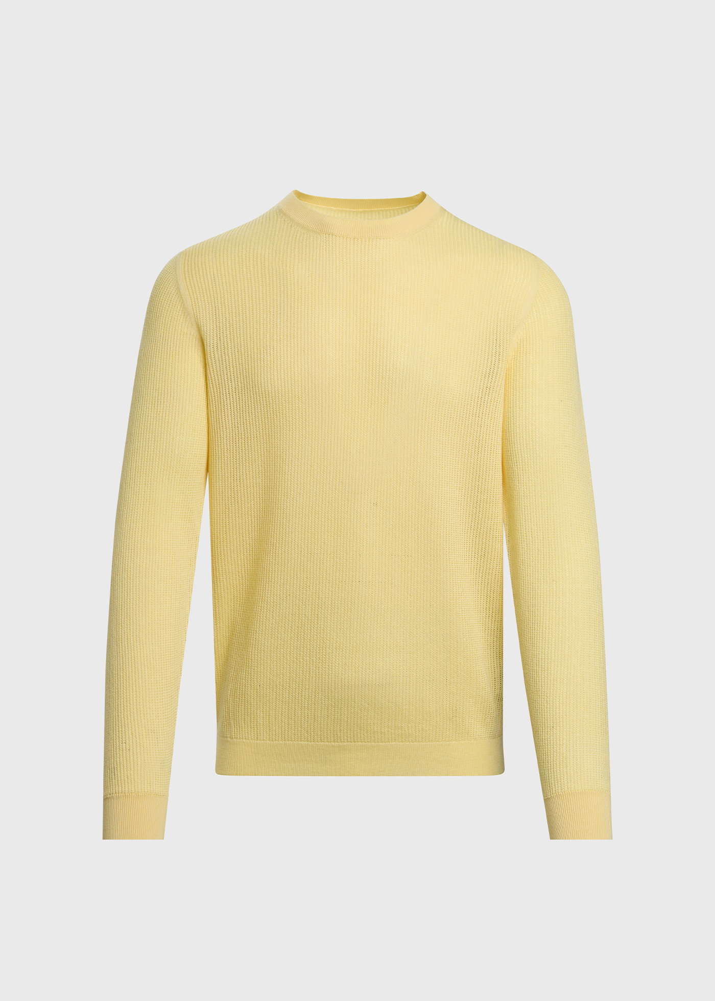 Silk & Cotton Crew Neck