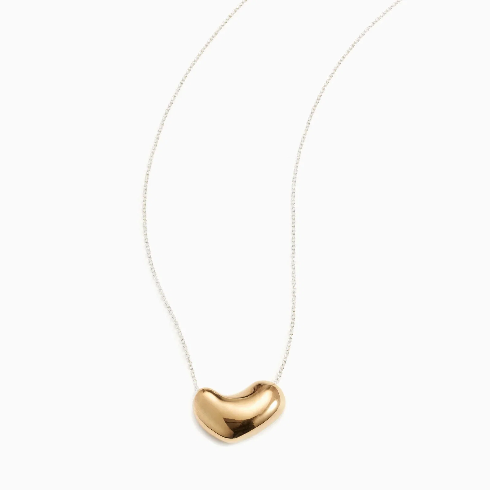 Image of Small Sculpted Heart Pendant