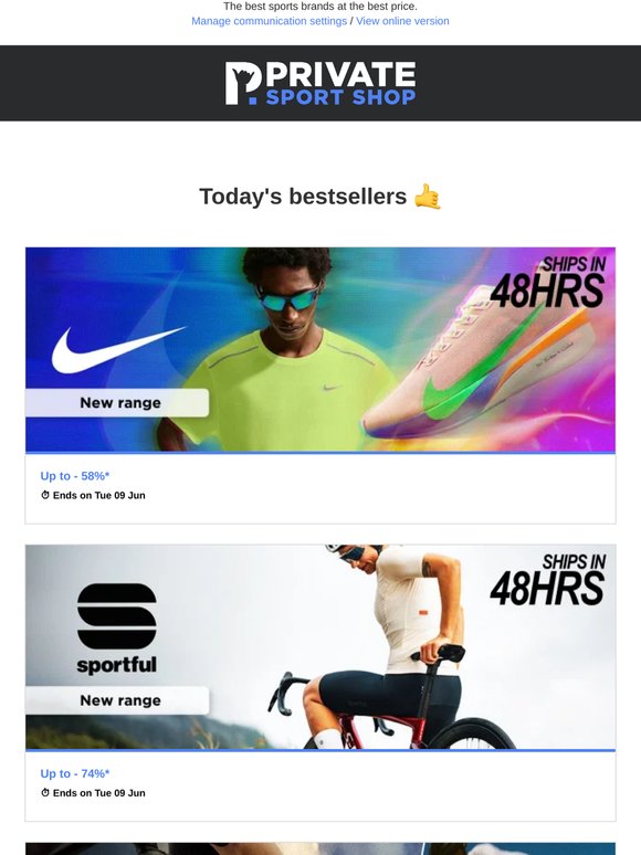 Nike Running Men up to -58% off | Sportful, Guerciotti, Salewa, E-Zihorse...
