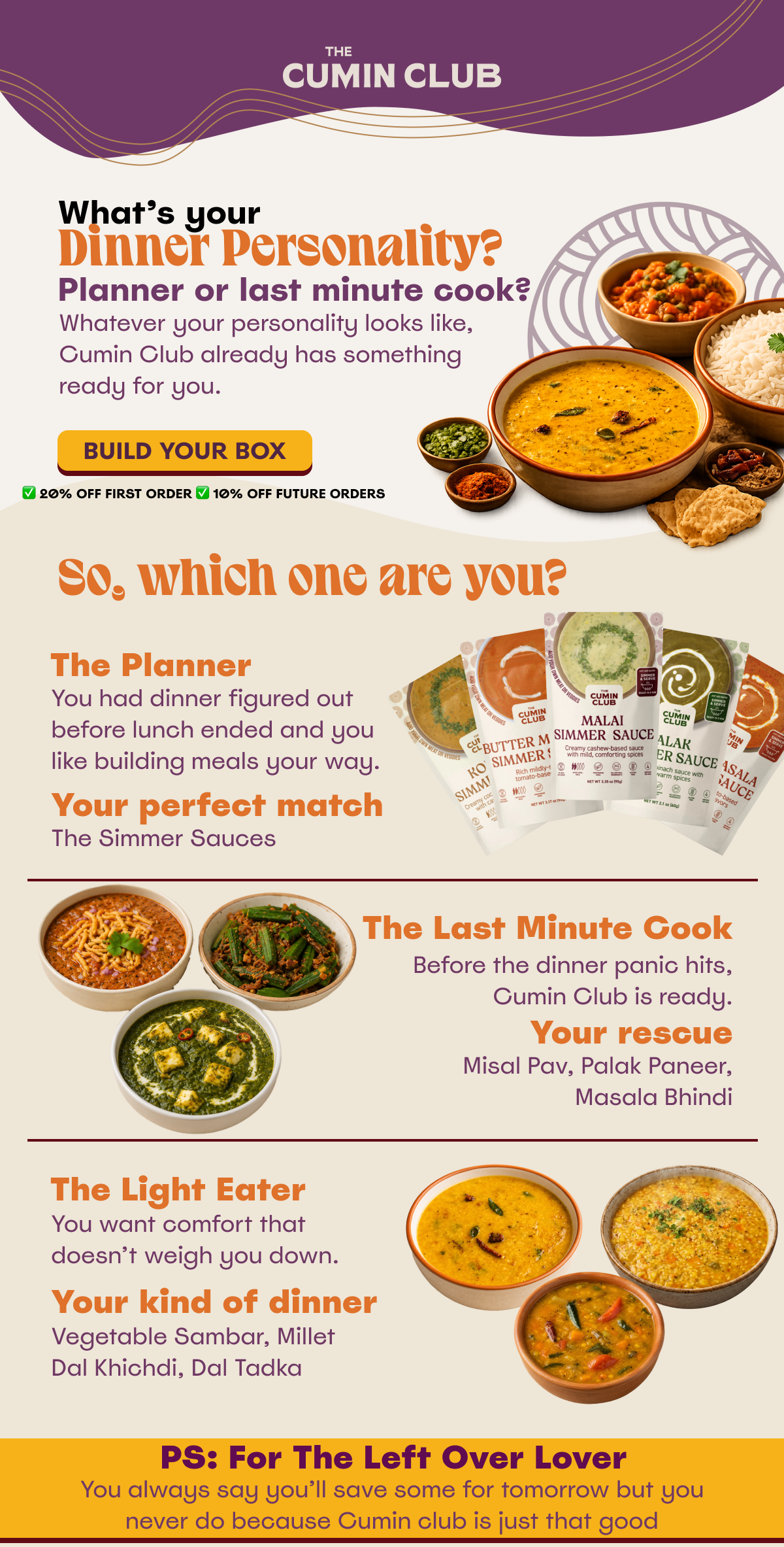 What's your dinner personality?