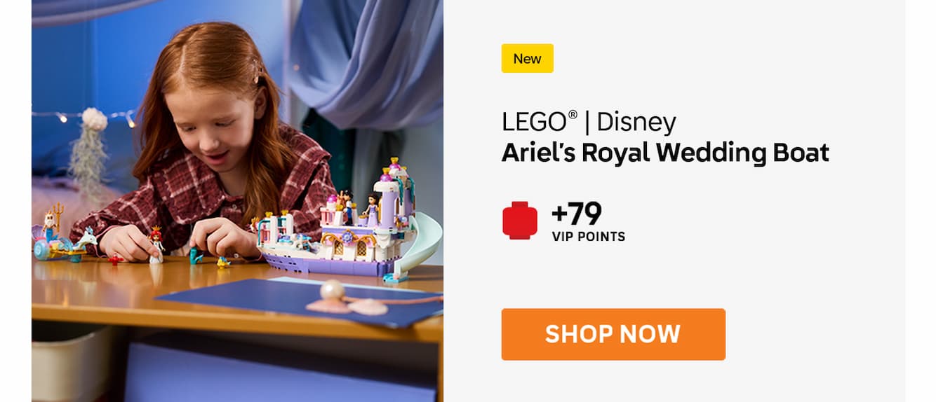 LEGO® | Disney Princess Ariel’s Royal Wedding Boat