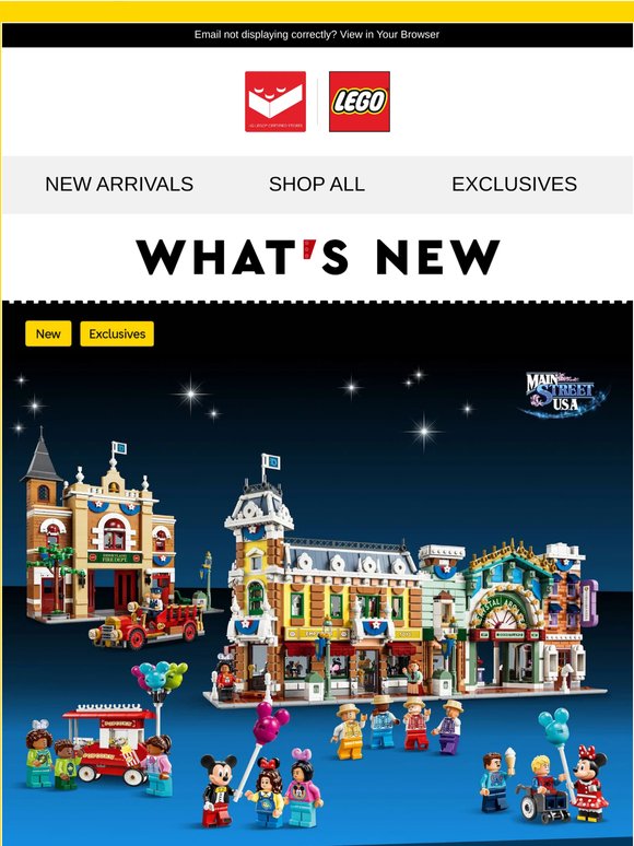✨ NEW LEGO® ǀ Disney Main Street, U.S.A. ✨
