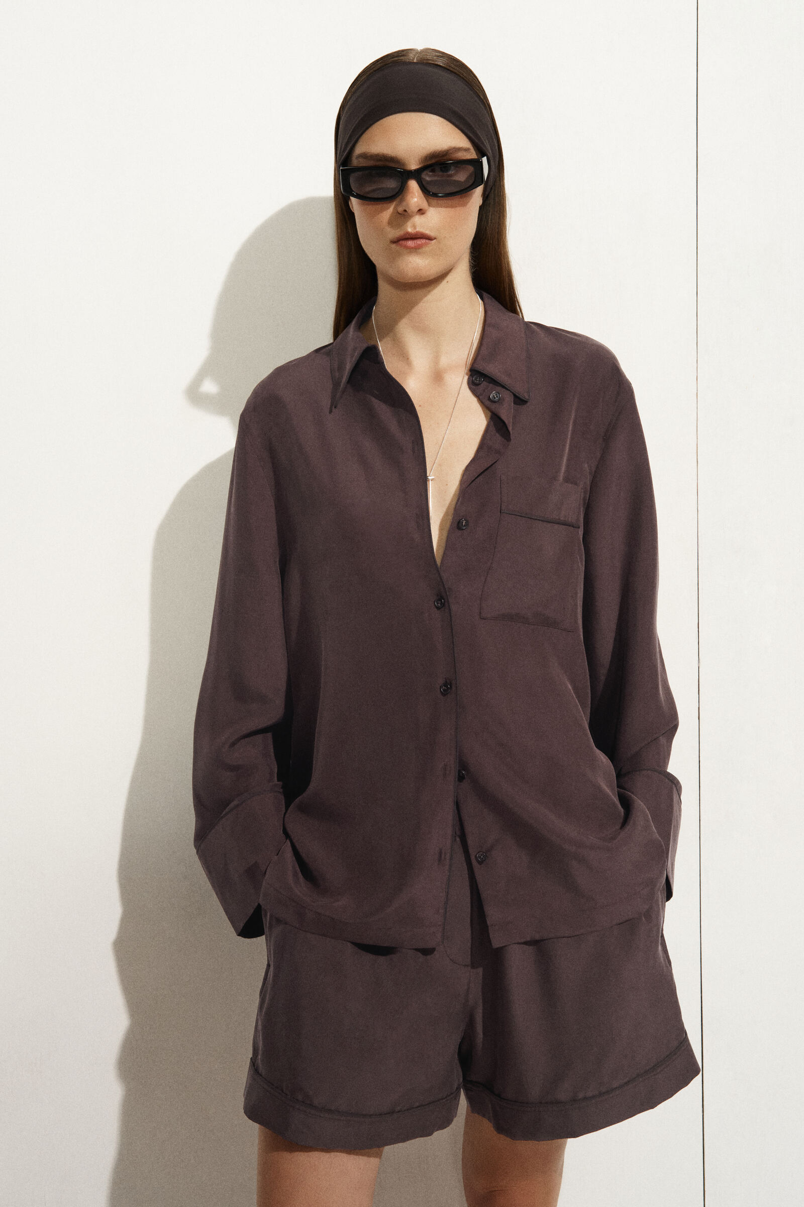 silk shirt