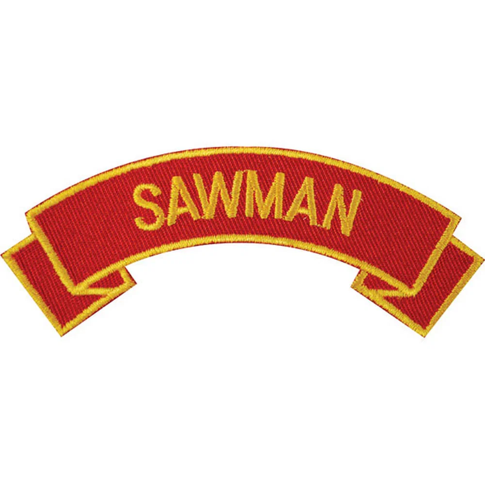 Image of Sawman Rocker Patch
