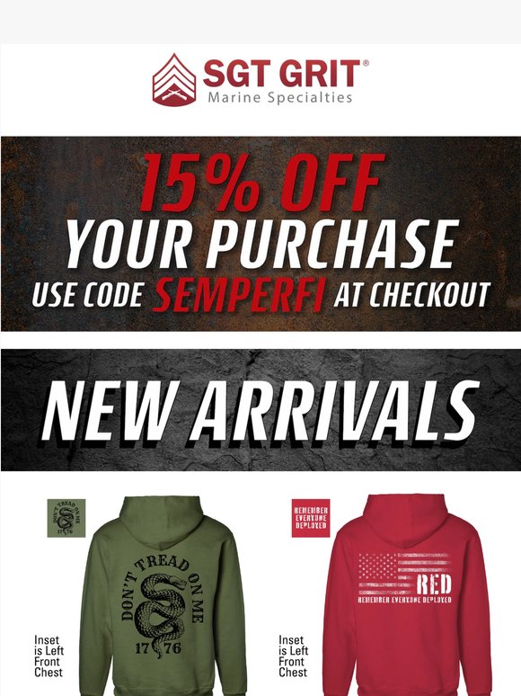 Shop New USMC Gear for Summer!