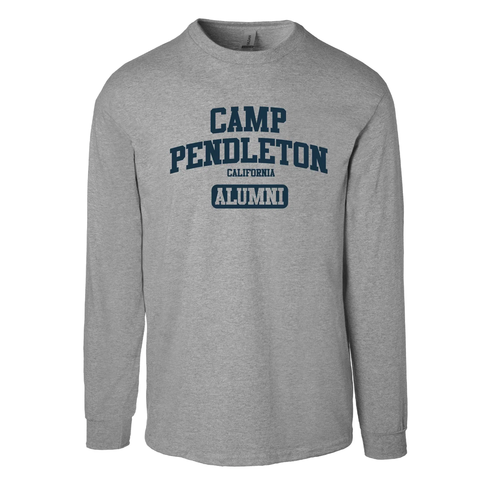 Image of Marine Corps Camp Collegiate Alumni Long Sleeve T-Shirt
