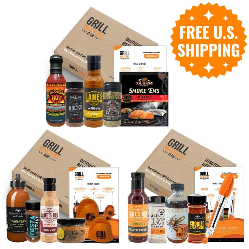 Image of 3 Box Bundle Deal: 15 BBQ Products + Recipes and Tips