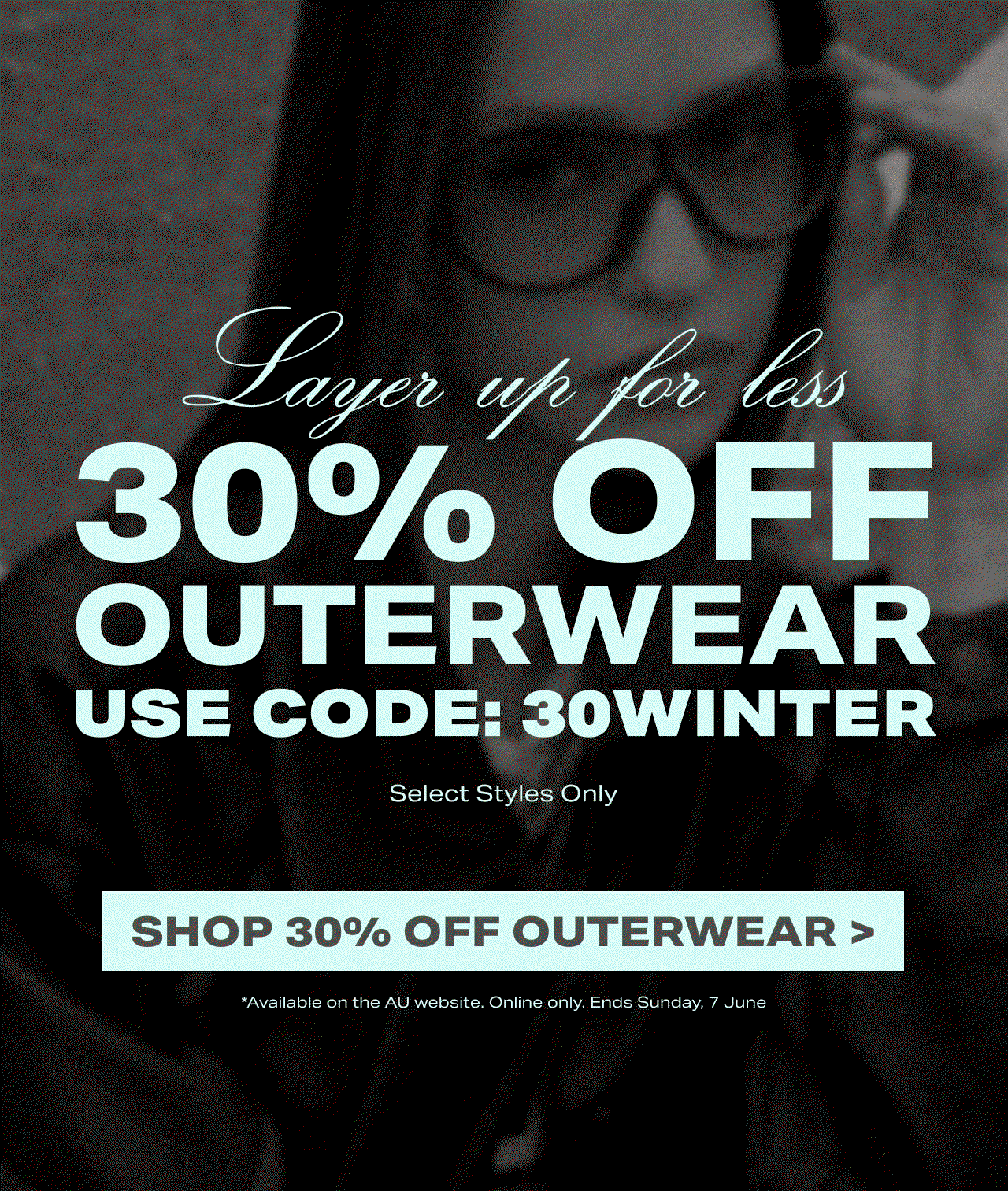 Take 30% off these outerwear styles