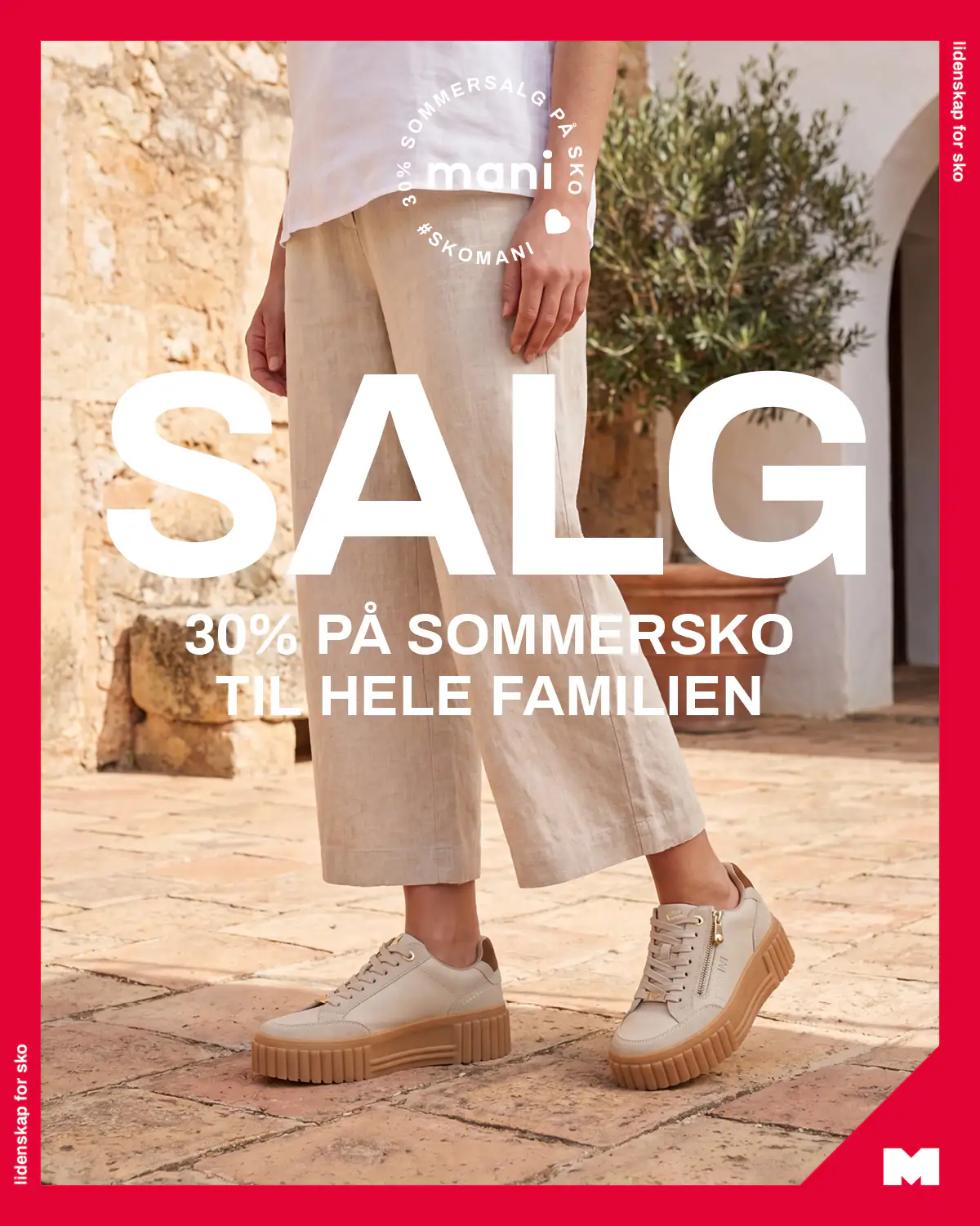 30% på flotte sneakers til sommeren