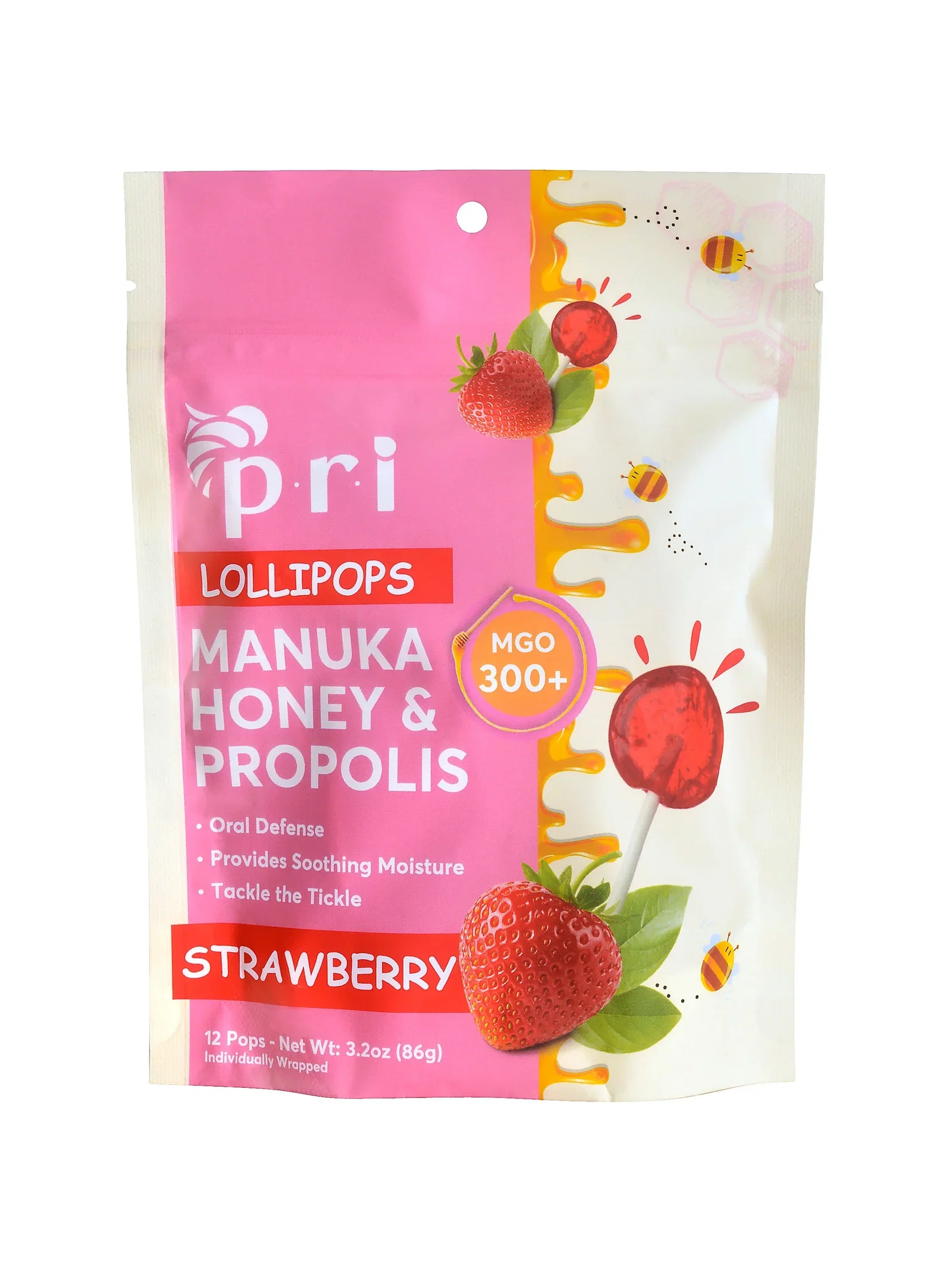 Image of Manuka Honey & Propolis Lollipops