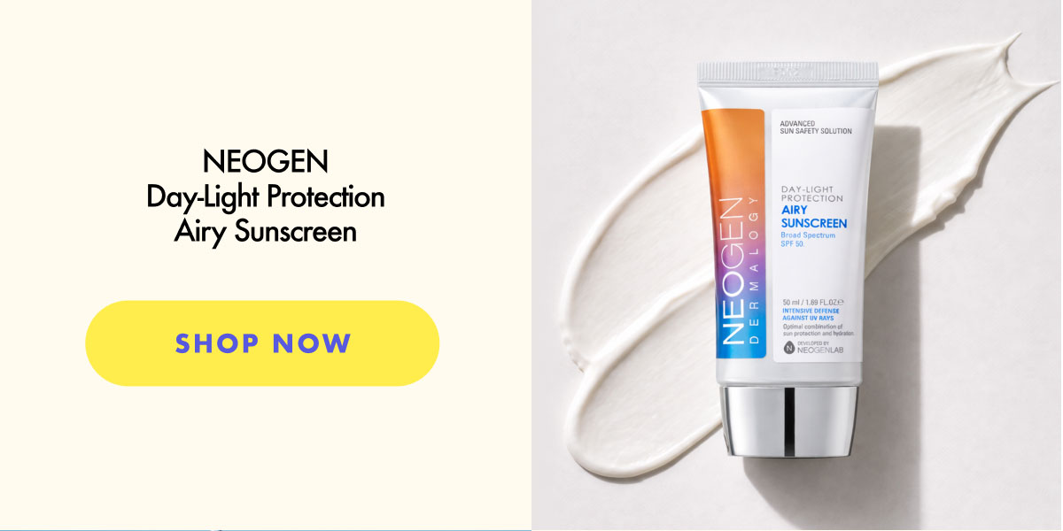 neogen day light airy sunscreen