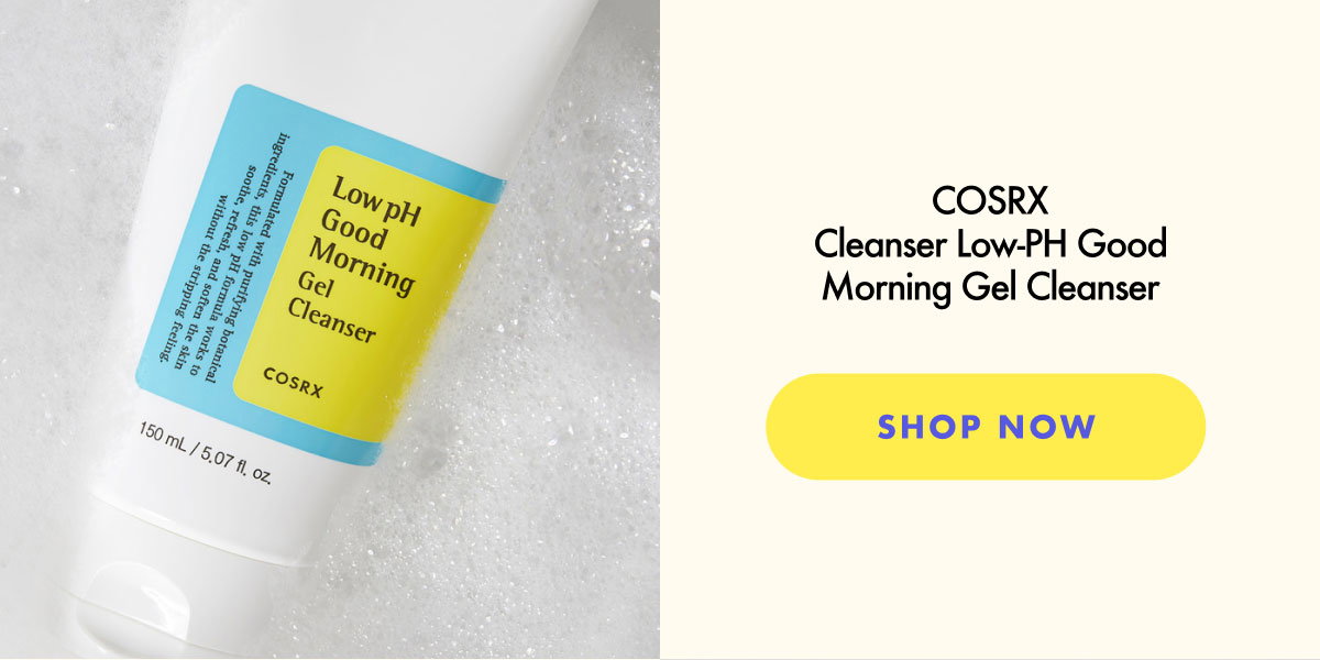 cosrx cleanser morning gel
