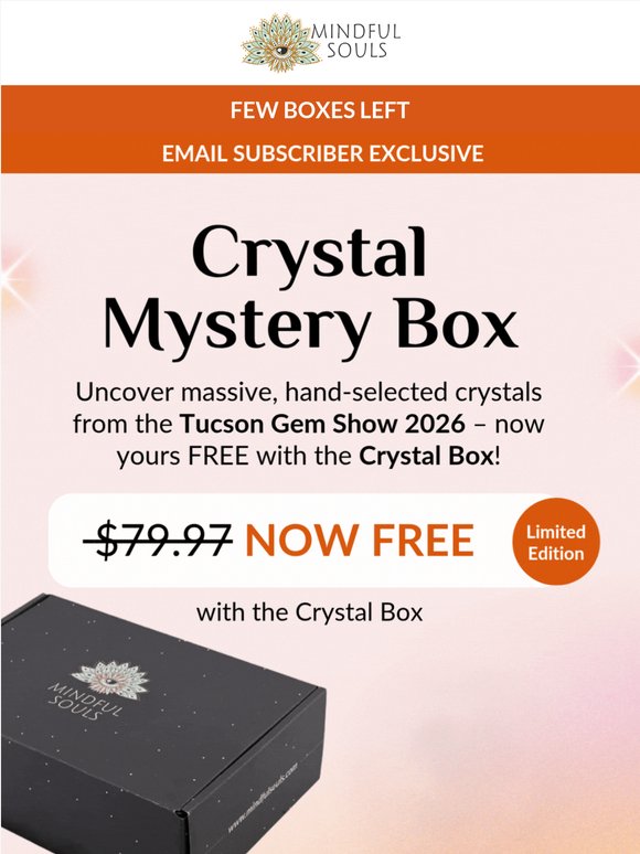 Your FREE Crystal Box Is HERE!!! 😍