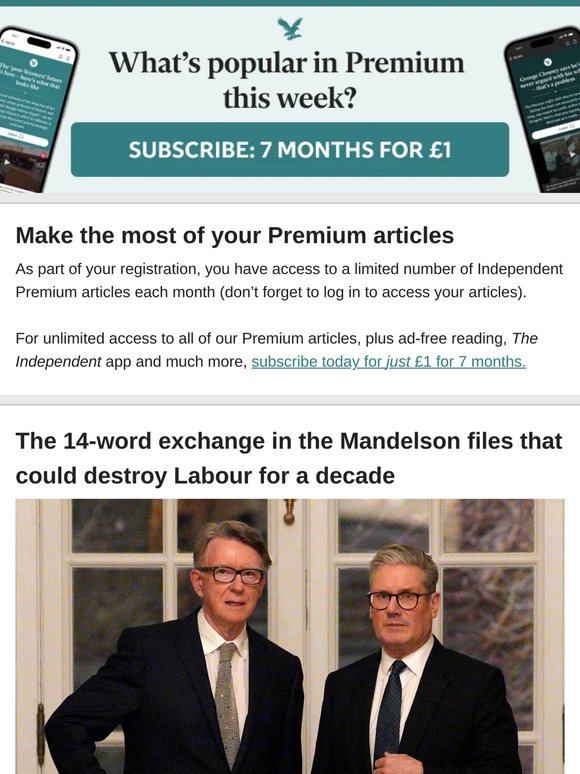 The 14-word exchange in the Mandelson files that could destroy Labour for a decade