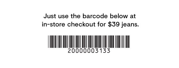 $39 jeans