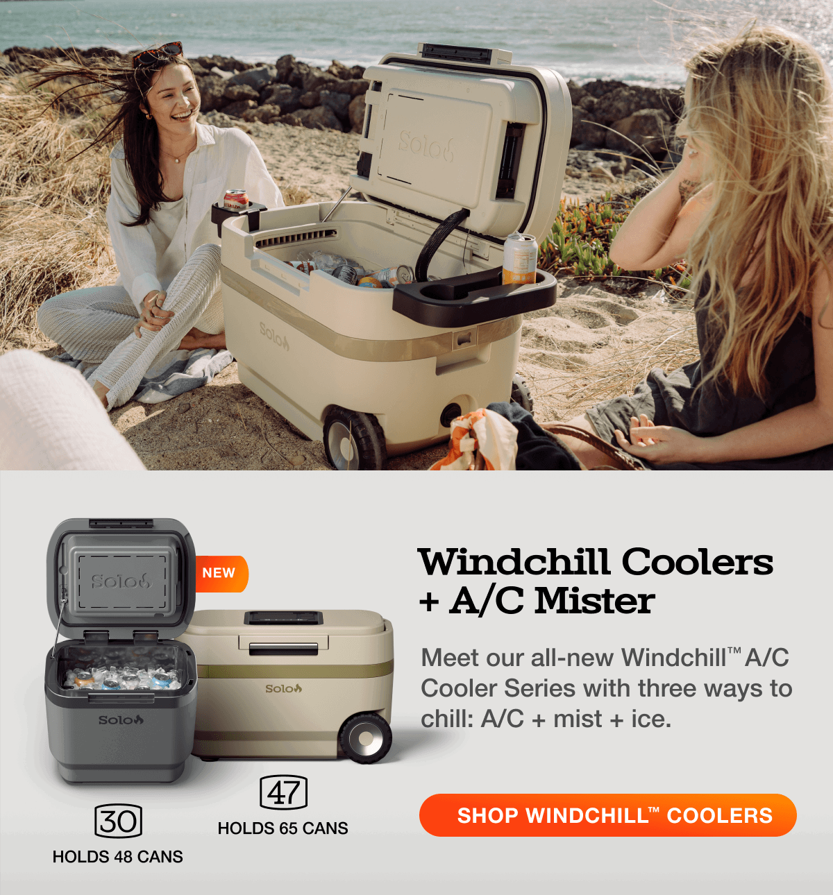 Windchill 30 Cooler + Mobile A/C