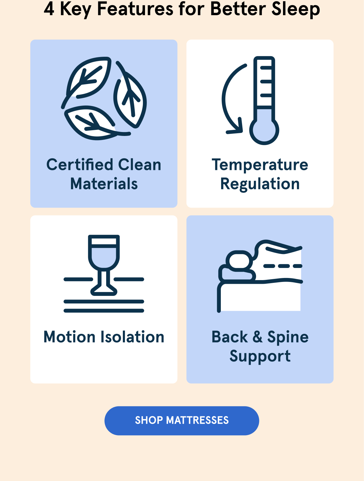 4 Key Features for Better Sleep