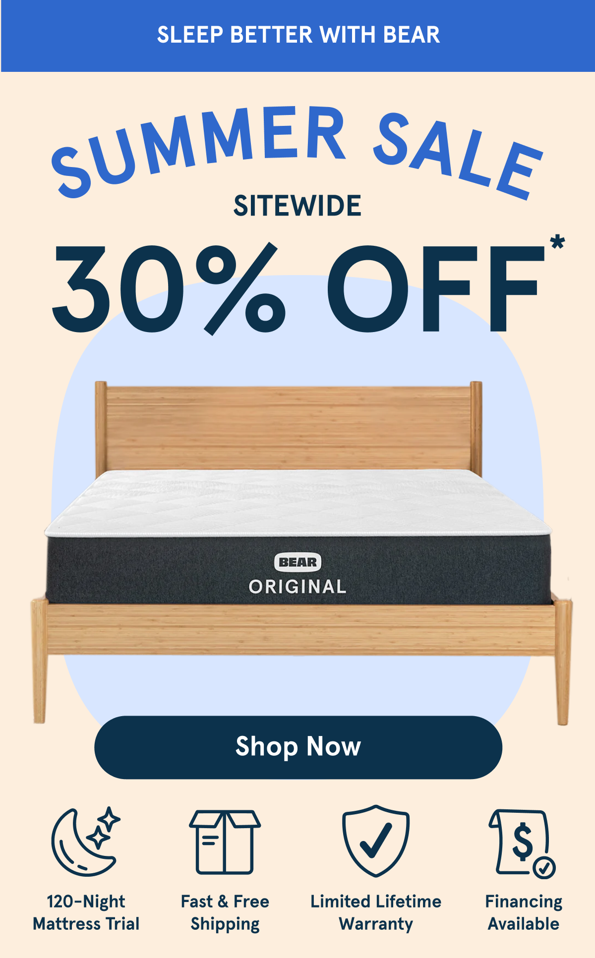 Summer Sale 30% OFF