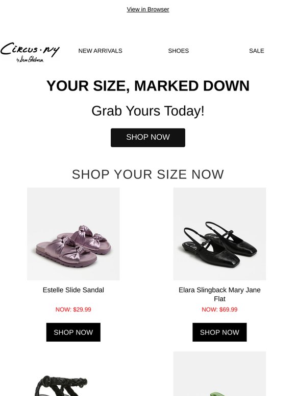 Sale Picks, Just Your Fit