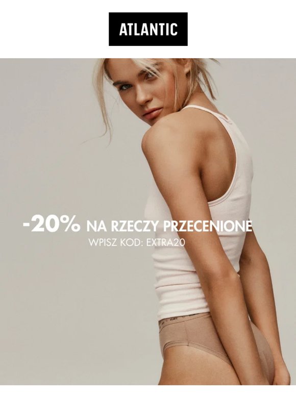 -20% na rzeczy przecenione! 🎉