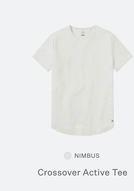 Crossover Active Tee - Nimbus