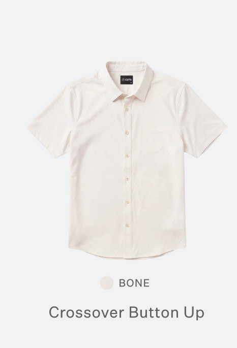 Crossover Polo - Bone