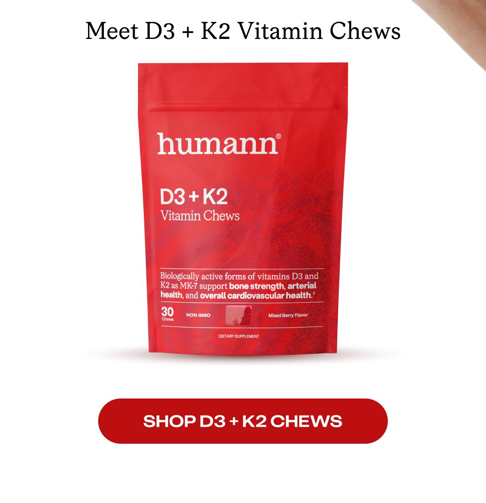 Meet D3 + K2 Vitamin Chews Shop D3 + K2 Chews