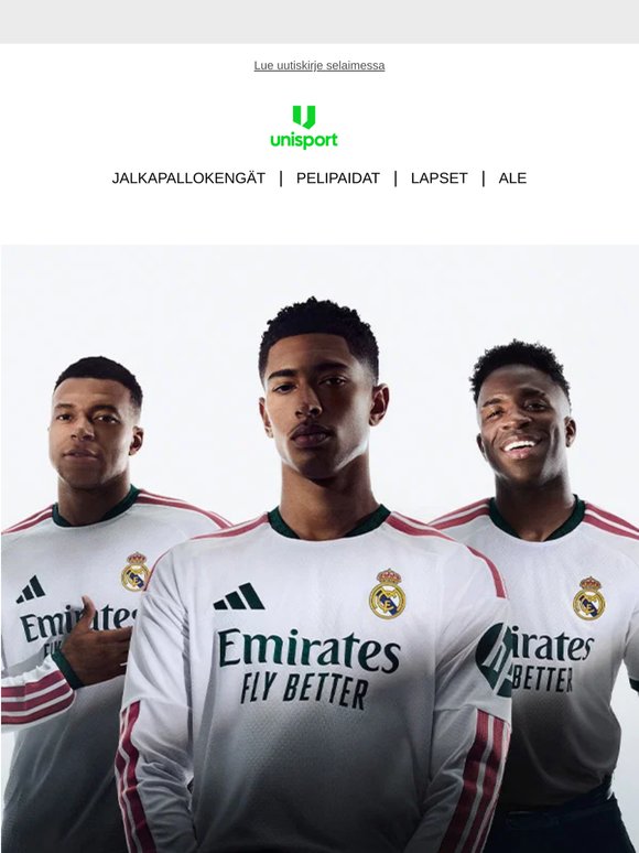 Real Madridin uusi kotipaita on täällä! ⚪🟡