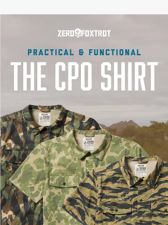 PRACTICAL & FUNCTIONAL: The CPO Shirt