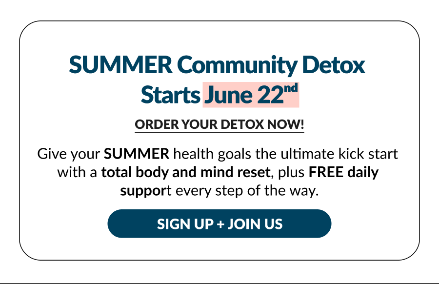 Limited Time: Buy Three Dr. Cabral Detox, Get One FREE for our Summer Detox!