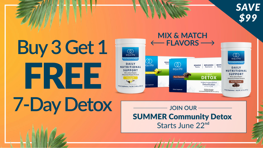 Limited Time: Buy Three Dr. Cabral Detox, Get One FREE for our Summer Detox!