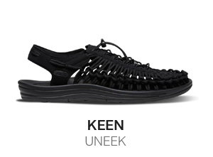 KEEN Men's Uneek Sandals in Black