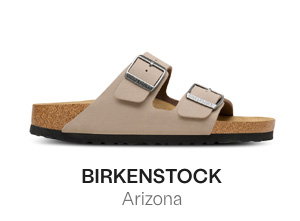 Birkenstock Men's Arizona Sandals in Grey Taupe